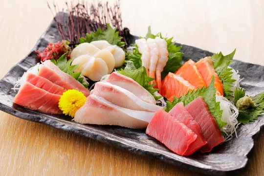 Assorted sashimi
